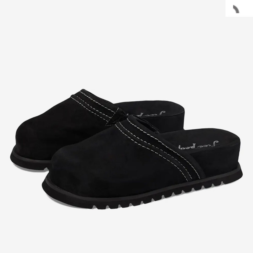 Free People Milo Everyday Mules in black​ - Picture 2 of 10